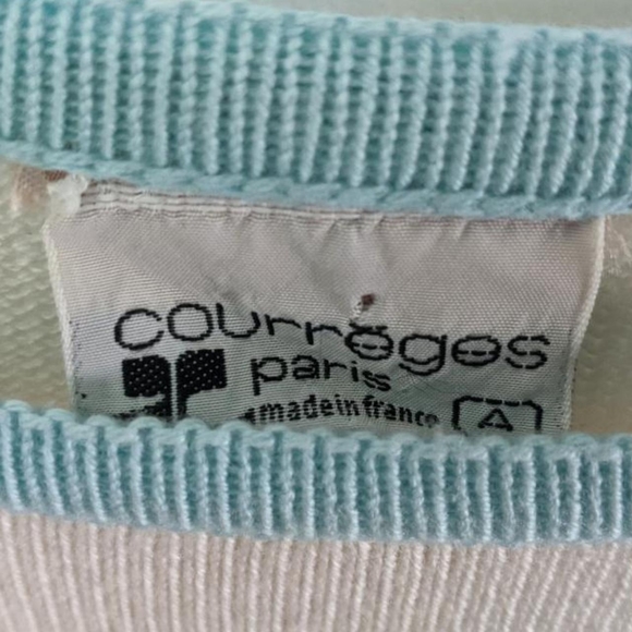 *SUPER RARE* Vintage 60s Courrèges Paris Mod SS Midi Dress Size M/L - Picture 7 of 7